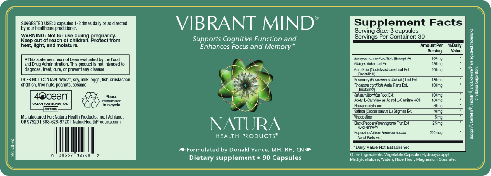 Vibrant Mind® Natura Health Products