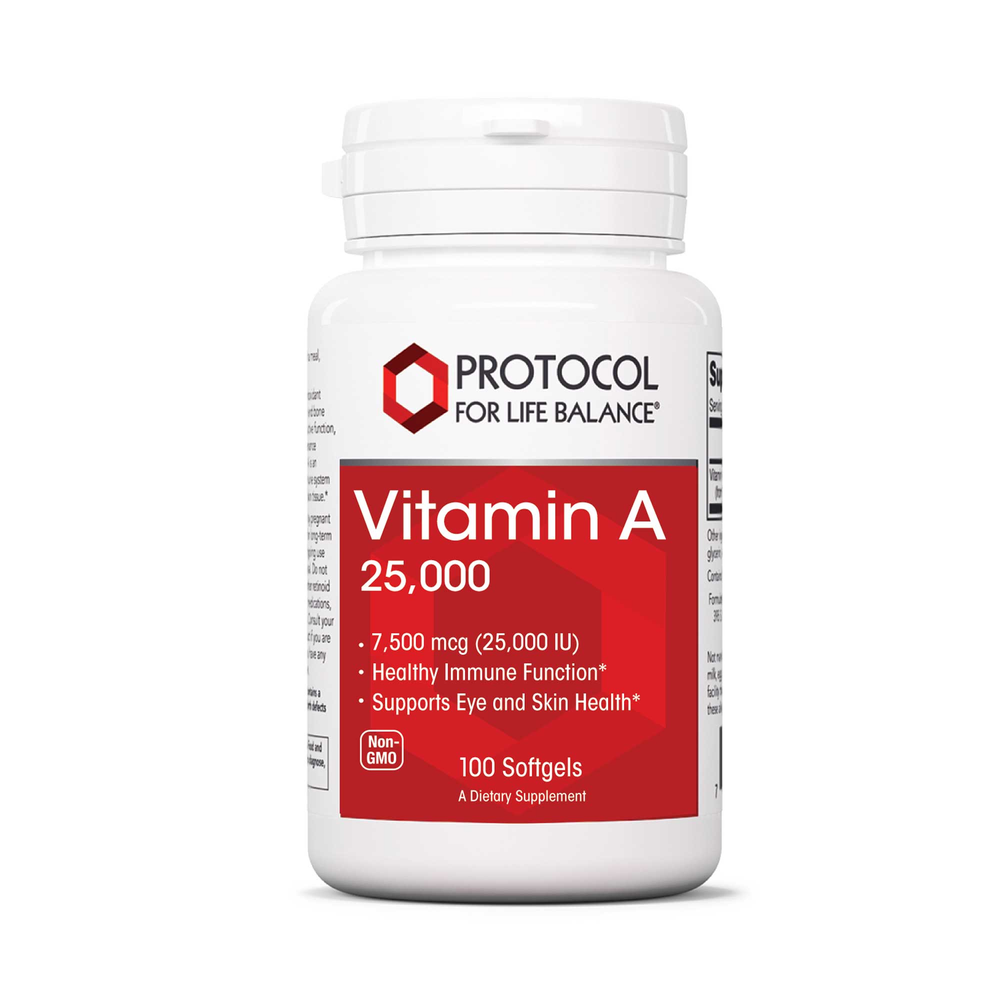 Vitamin A 25,000 by Protocol for Life Balance