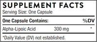 Alpha-Lipoic Acid 60 vegcaps