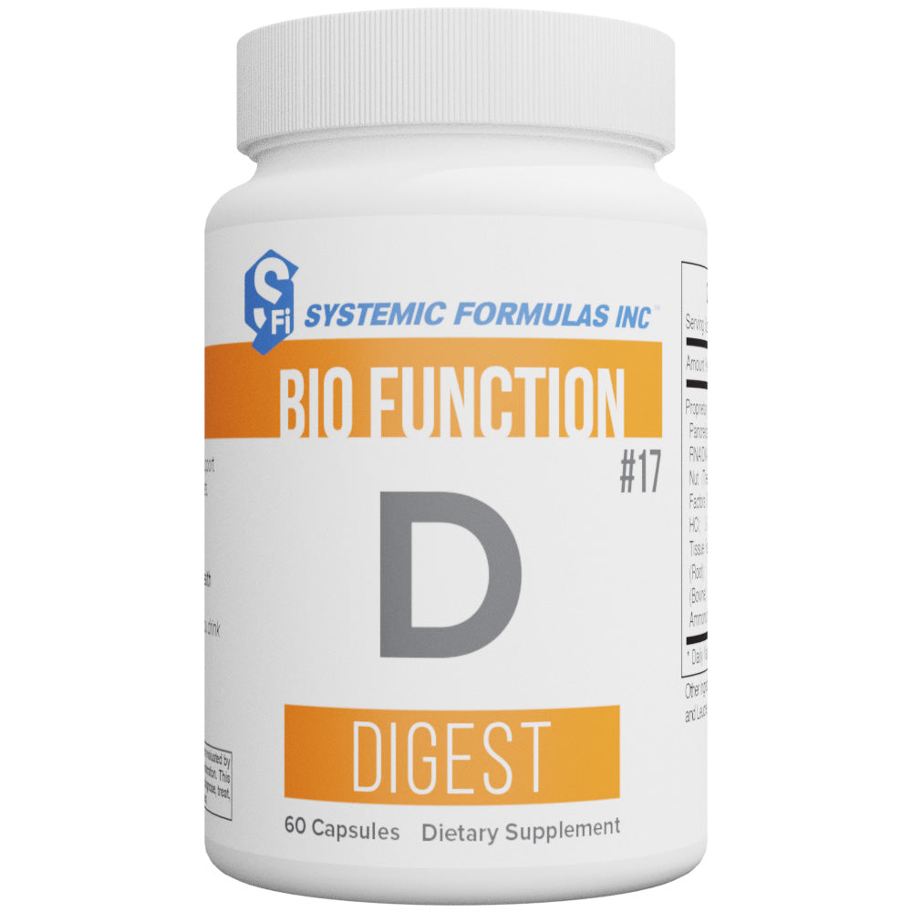 D – Digest by Systemic Formulas