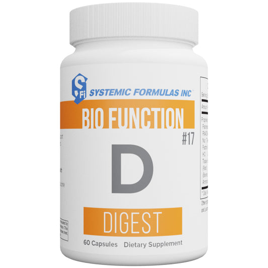 D – Digest by Systemic Formulas