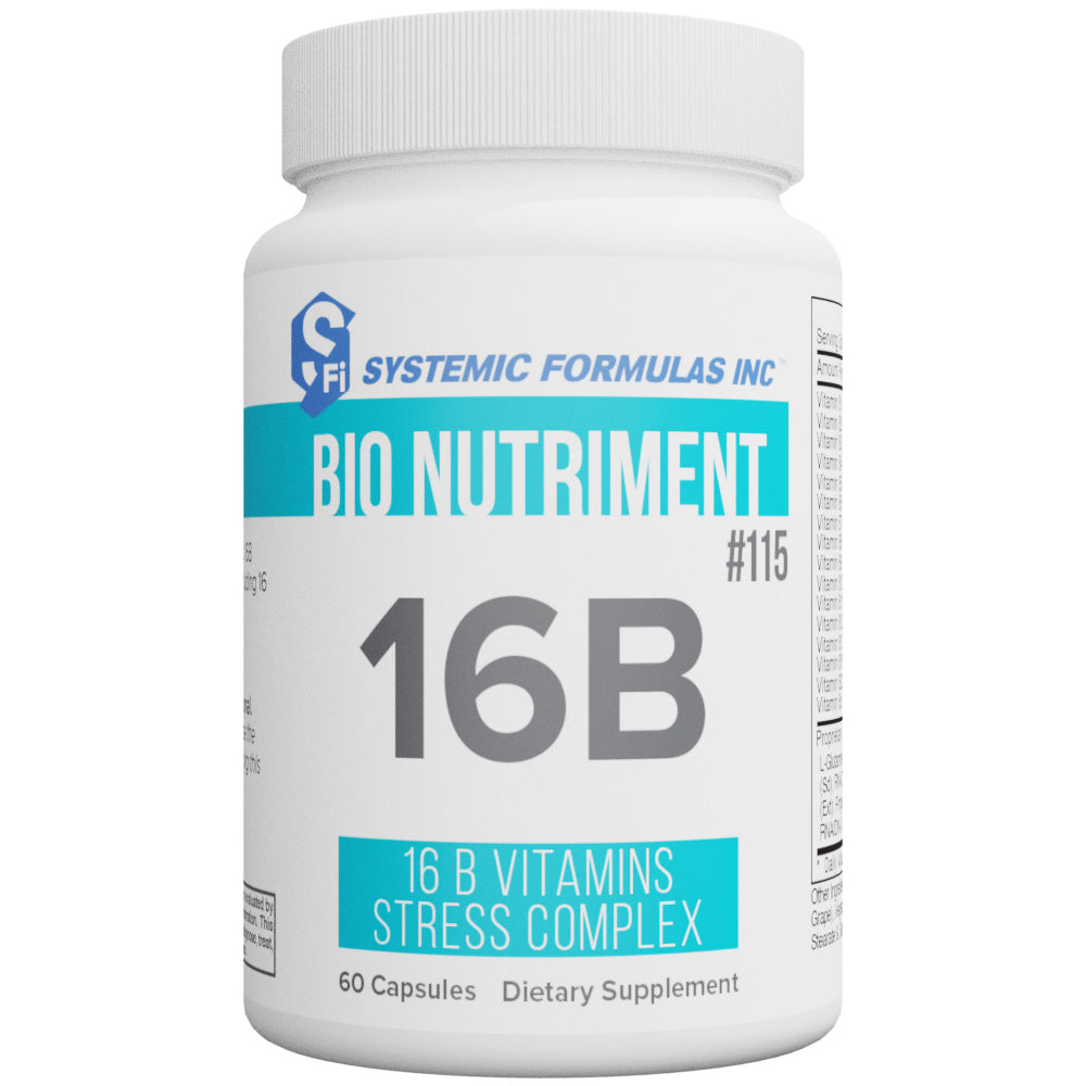 16B – Vitamin B Stress Complex by Systemic Formulas