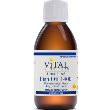 Ultra Pure Fish Oil 1400 200 ml by Vital Nutrients