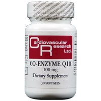 Co-Enzyme Q10 100 mg 30 softgels by Ecological Formulas