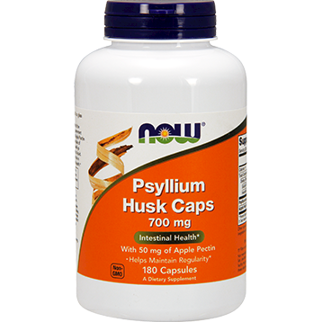 Psyllium Husk Caps 500 mg 180 caps by NOW