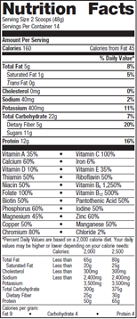 UltraMeal® Rice Vanilla (14 servings) by Metagenics