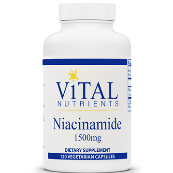 Niacinamide 1500 mg 120 vegcaps by Vital Nutrients