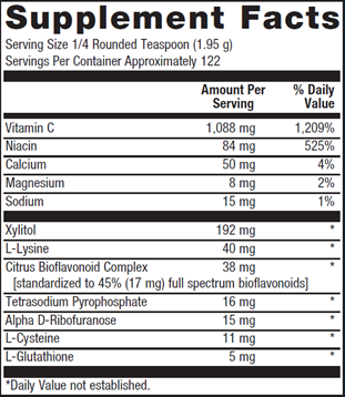 Ultra Potent-C Powder 8 oz by Metagenics