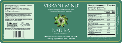 Vibrant Mind® Natura Health Products