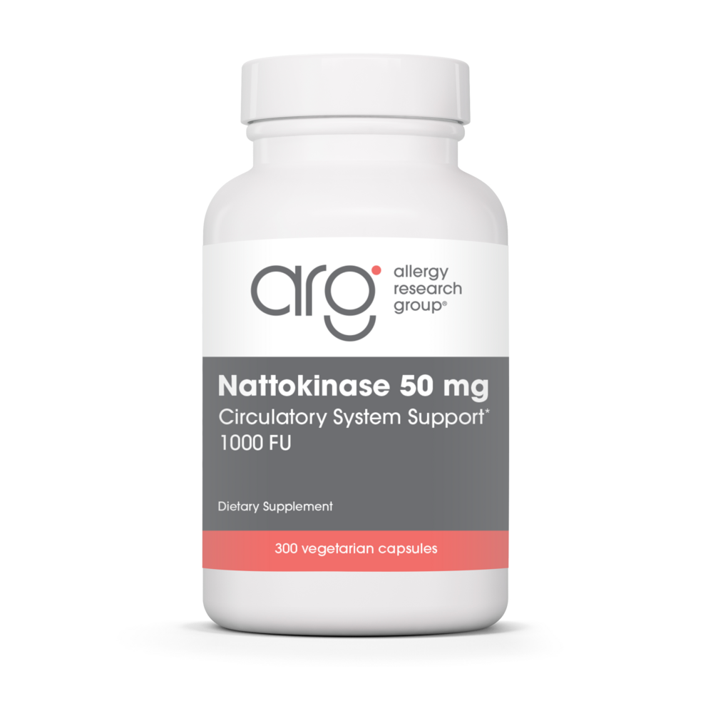 Nattokinase 50 mg NSK-SD by Allergy Research Group