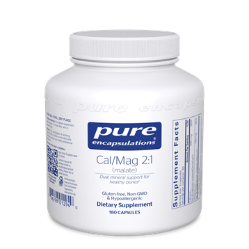 Cal/Mag (malate) 2:1 180 vcaps by Pure Encapsulations