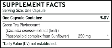 Green Tea Phytosome 60 caps by THORNE