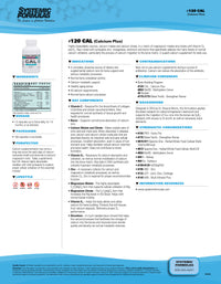 CAL Calcium Plus by Systemic Formulas