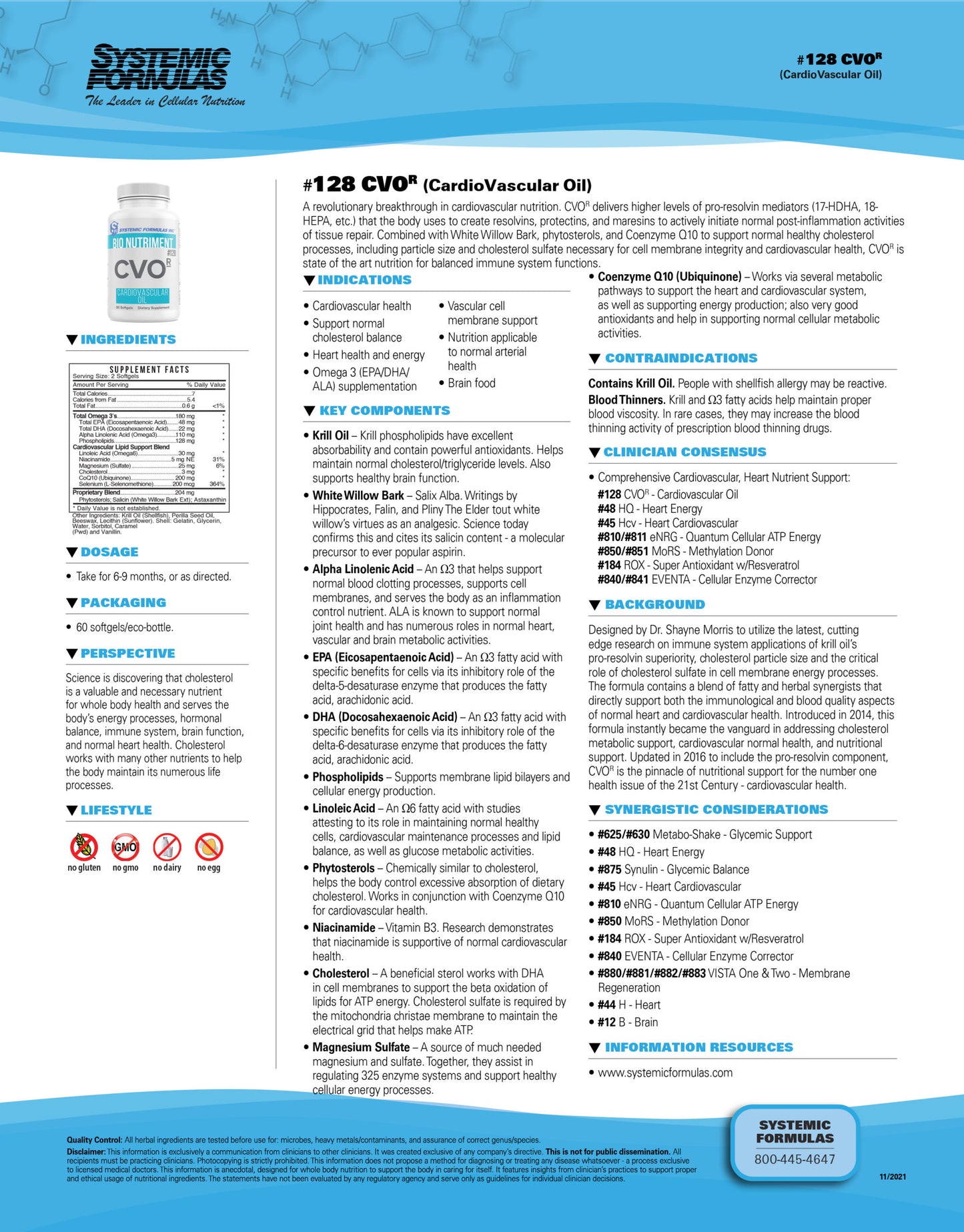 CVO-R by Systemic Formulas