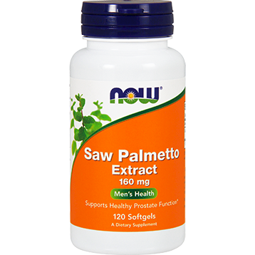 Saw Palmetto Extract 160 mg 120 softgels by NOW