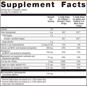 Bone BuilderActive 180 Tablets by Metagenics