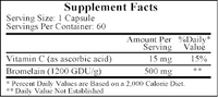 Inflazyme 60 caps by Ecological Formulas