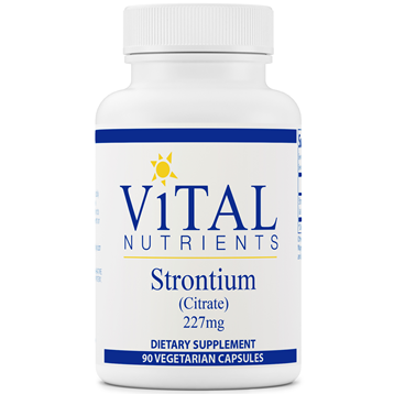 Strontium (Citrate) 227 mg 90 vegcaps by Vital Nutrients