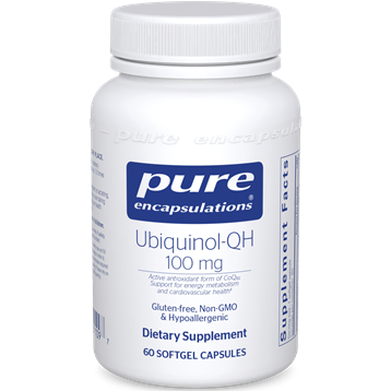 Ubiquinol-QH 100 mg 60 softgels bu PURE Encapsulations