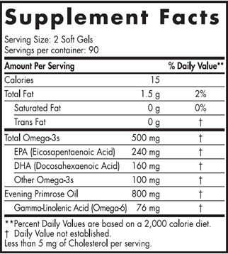 Balanced Omega Combination 180 softgels