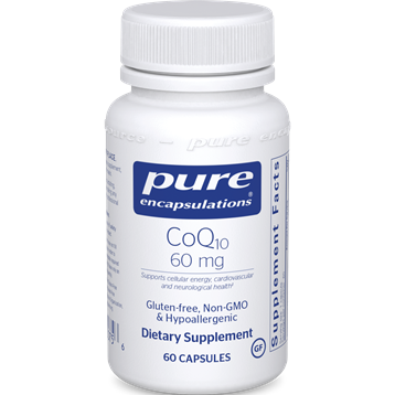 CoQ10 60 mg 60 vegcaps by Pure Encapsulations