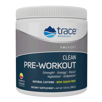 CLEAN Pre Workout 9.9 oz By Trace Minerals Research