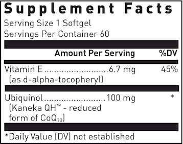 Ubiquinol-QH 60 gels