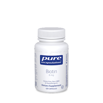 Biotin 8 mg 120 vcaps by Pure Encapsulations