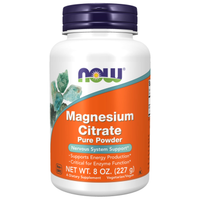 Magnesium Citrate Powder 8 oz by NOW