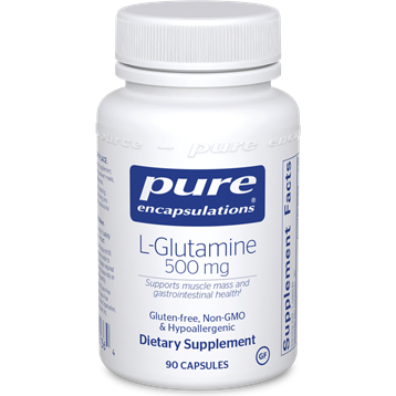 L-Glutamine 500 mg 90 vegcaps by Pure Encapsulations