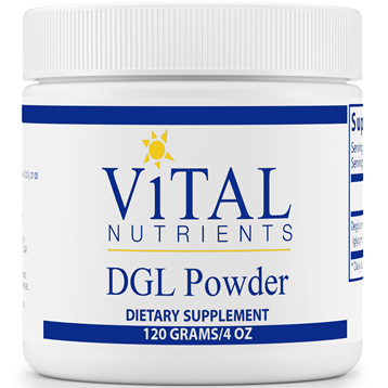 DGL Powder 120 grams by Vital Nutrients