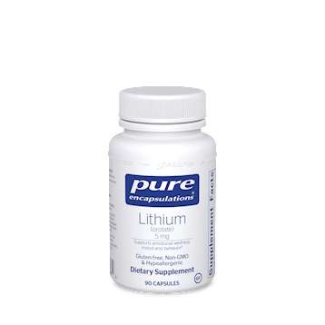 Lithium (orotate) 5 mg 90 vcaps by Pure Encapsulations