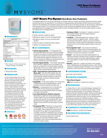 NEURO PRE-BYOME by Systemic Formulas