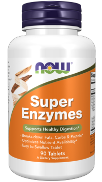 Super Enzymes Tablets 90 tabs by NOW