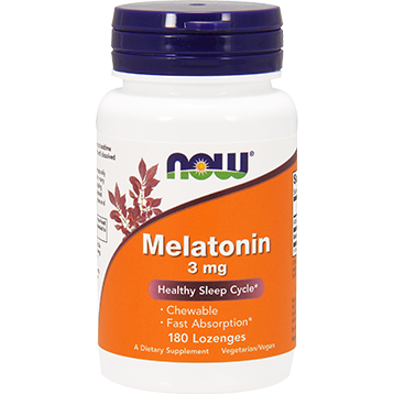 Melatonin 3 mg 180 lozenges by NOW