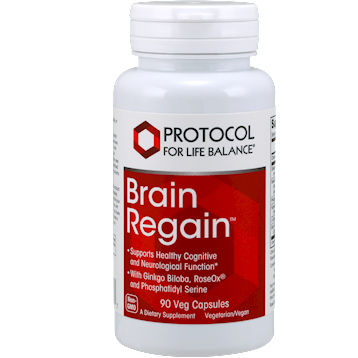 Brain Regain 90 vegcaps By Protocol For Life Balance