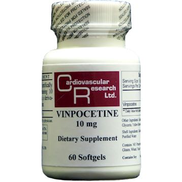 Vinpocetine 10mg 60 softgels by Ecological Formulas