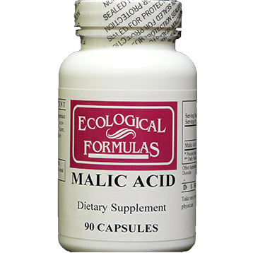 Malic Acid  600 mg 90 caps by Ecological Formulas