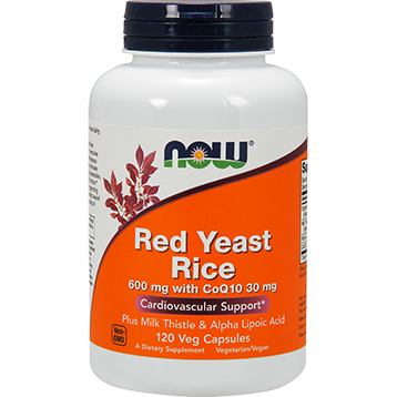 Red Yeast Rice & CoQ10 120 vegcaps by NOW