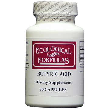 Butyric Acid 2:1 Ratio 90 caps by Ecological Formulas