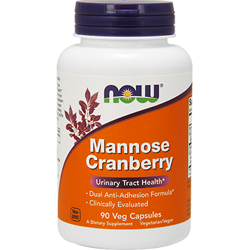 Mannose Cranberry 90 vegcaps by NOW