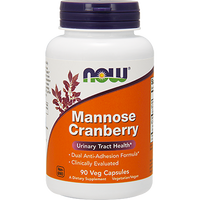 Mannose Cranberry 90 vegcaps by NOW