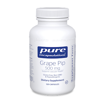 Grape Pip 500 mg 120 caps by Pure Encapsulations