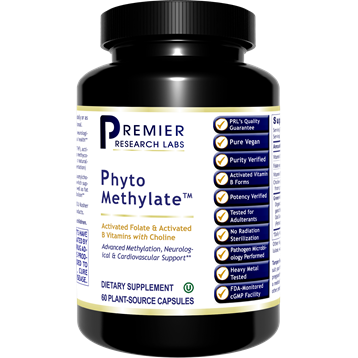 Phyto Methylate Premier 60 caps by Premier Research Labs