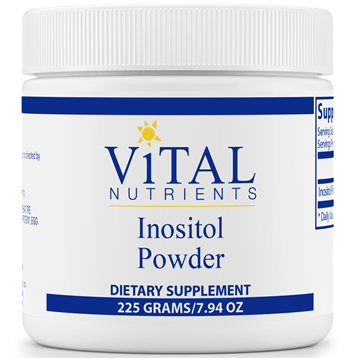 Inositol Powder 225 grams/7.94 oz by Vital Nutrients