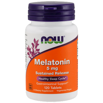 Melatonin 5 mg SR 120 tabs by NOW