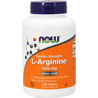 L-Arginine 1000 mg 120 tabs by NOW