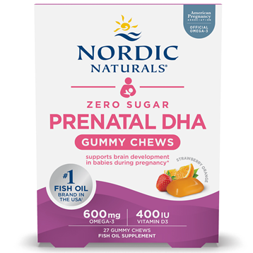 Zero Sugar Prenatal DHA Gummy 27 ct by Nordic Naturals