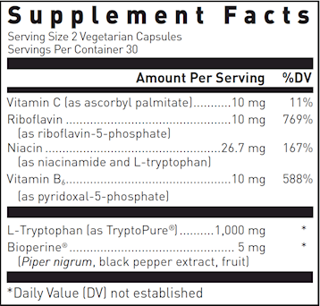 L-Tryptophan 60 vcaps