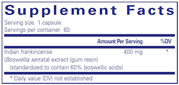 Boswellia 120 vegcaps by Pure Encapsulations